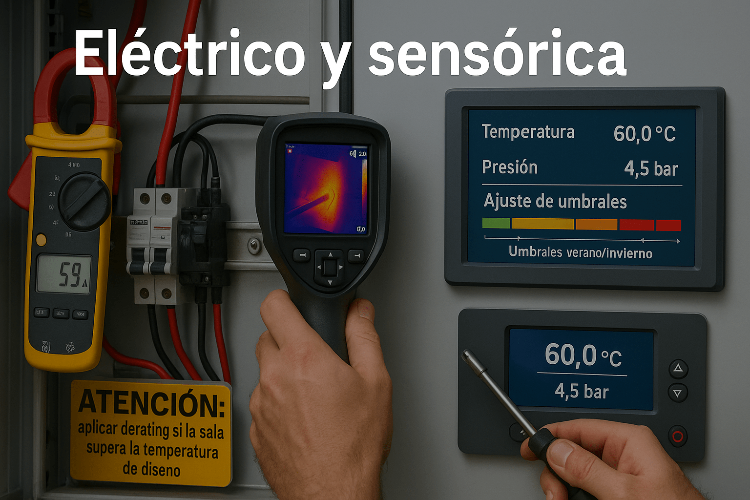 Prueba de precalentador de bloque y cronometraje de arranque en frío